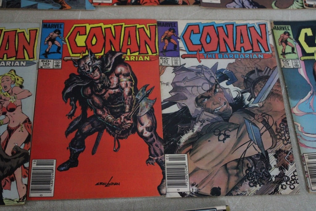 22 Vintage Marvel Conan Barbarian Comic Books - 11