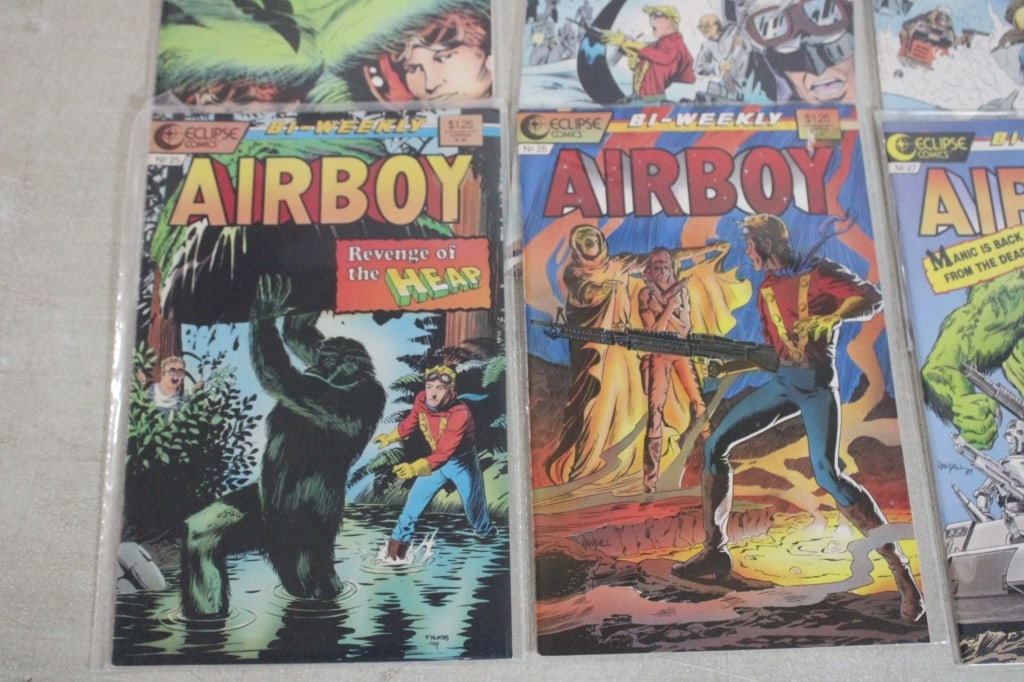 24 Eclipse Air Boy & Reese's Pieces Comic Books - 10