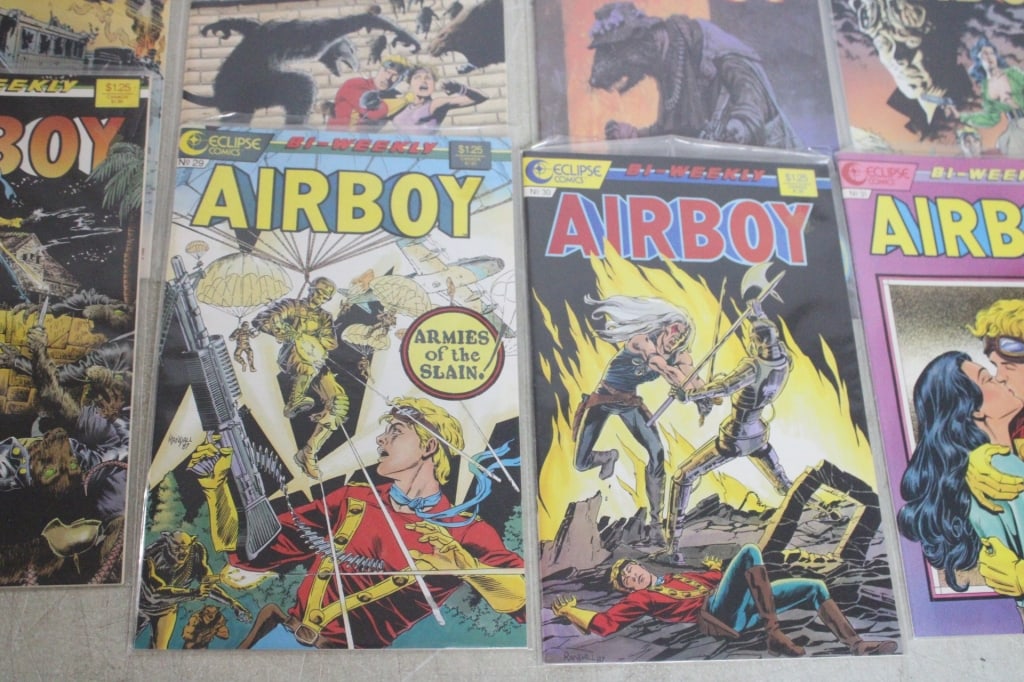 24 Eclipse Air Boy & Reese's Pieces Comic Books - 12