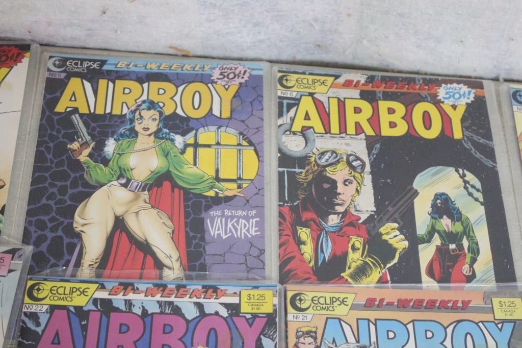 24 Eclipse Air Boy & Reese's Pieces Comic Books - 3