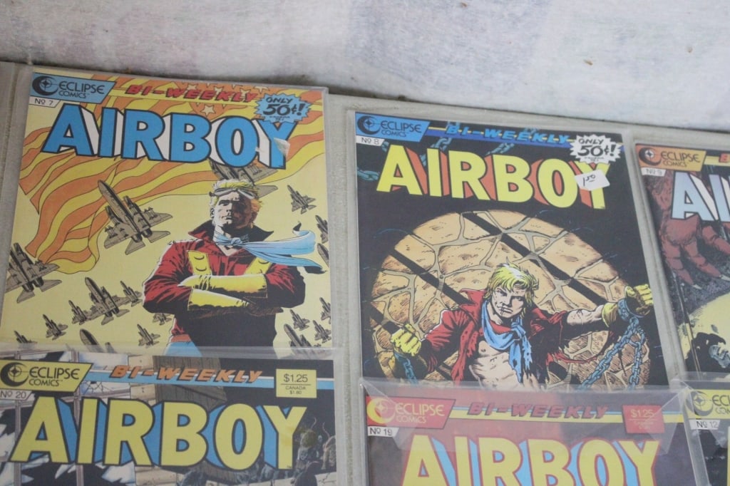 24 Eclipse Air Boy & Reese's Pieces Comic Books - 4