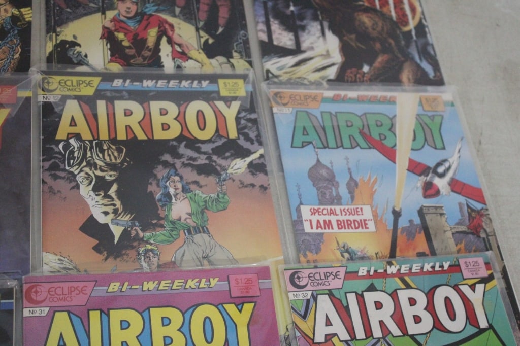 24 Eclipse Air Boy & Reese's Pieces Comic Books - 6