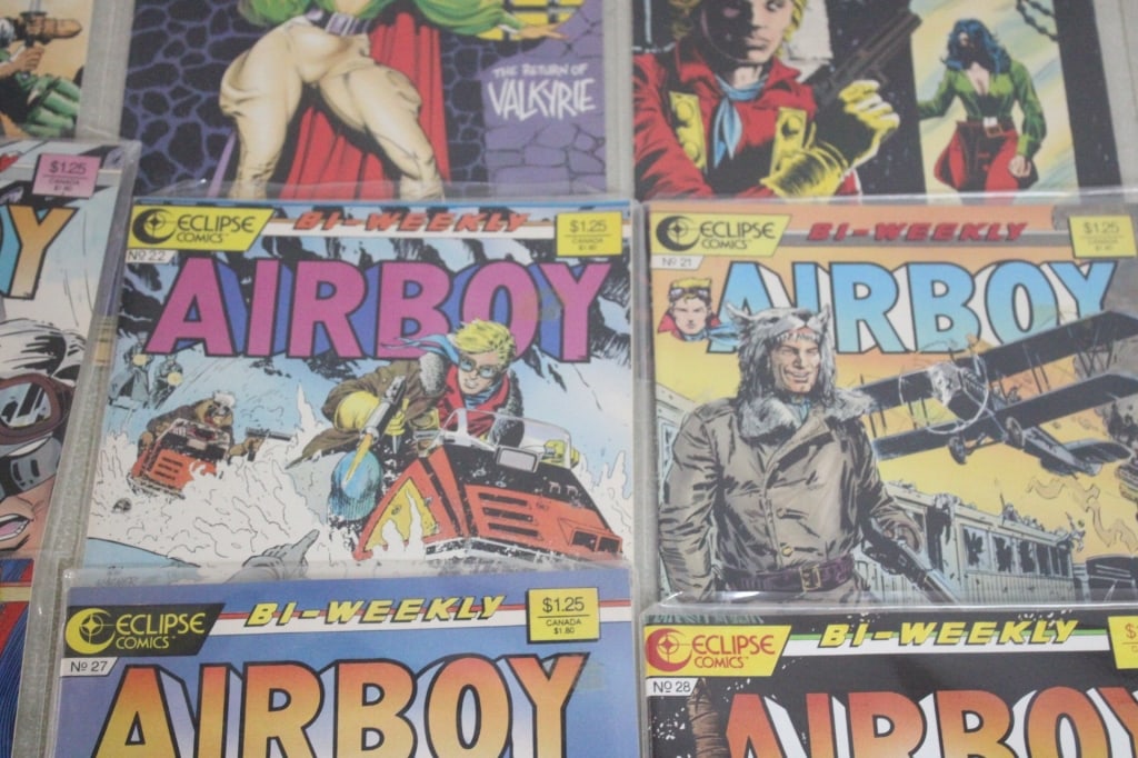 24 Eclipse Air Boy & Reese's Pieces Comic Books - 8