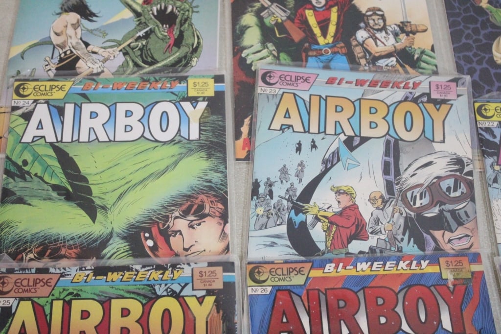 24 Eclipse Air Boy & Reese's Pieces Comic Books - 9
