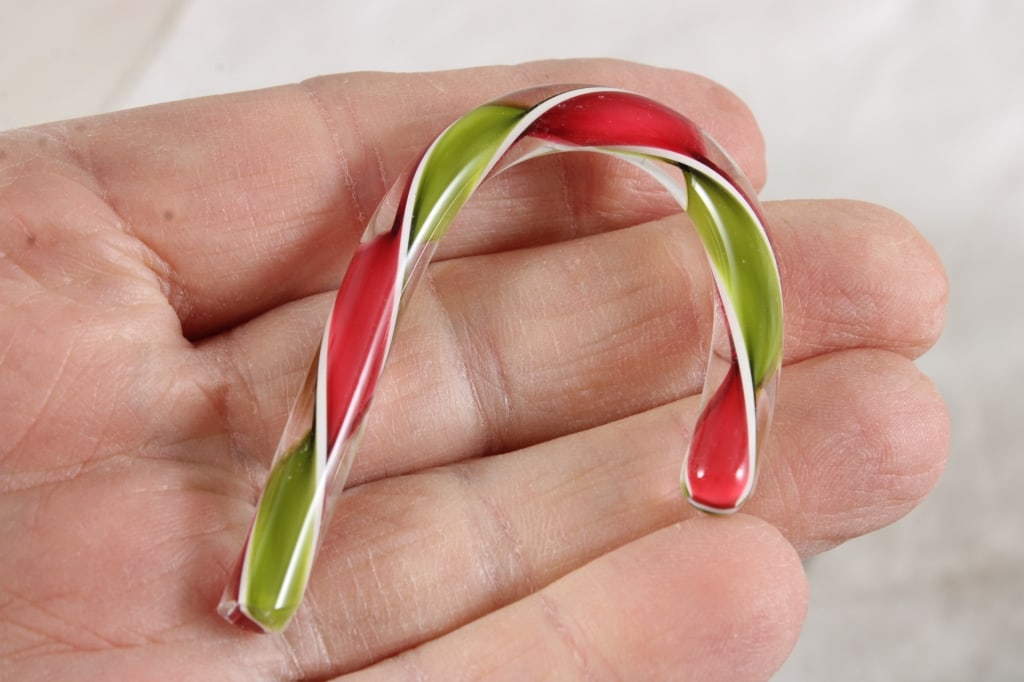 Happy Twisties Glass Canes in Cigar Box - 13