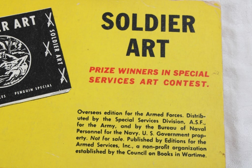 WW2 & Other Booklets Soldier Art Armed Services Ed - 3