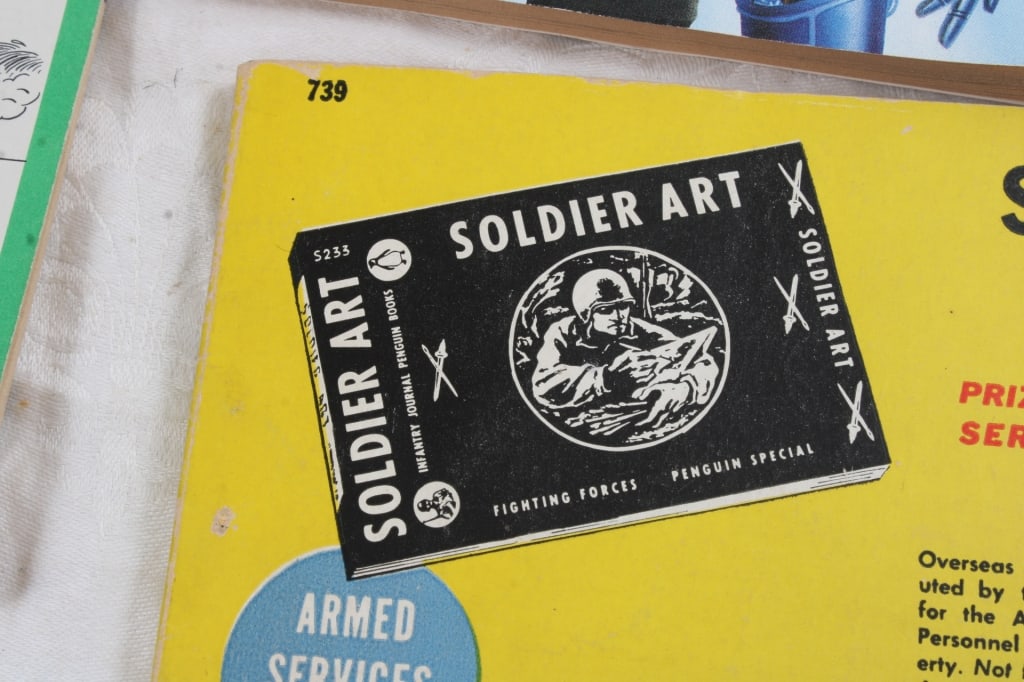 WW2 & Other Booklets Soldier Art Armed Services Ed - 4