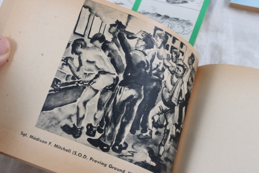 WW2 & Other Booklets Soldier Art Armed Services Ed - 6