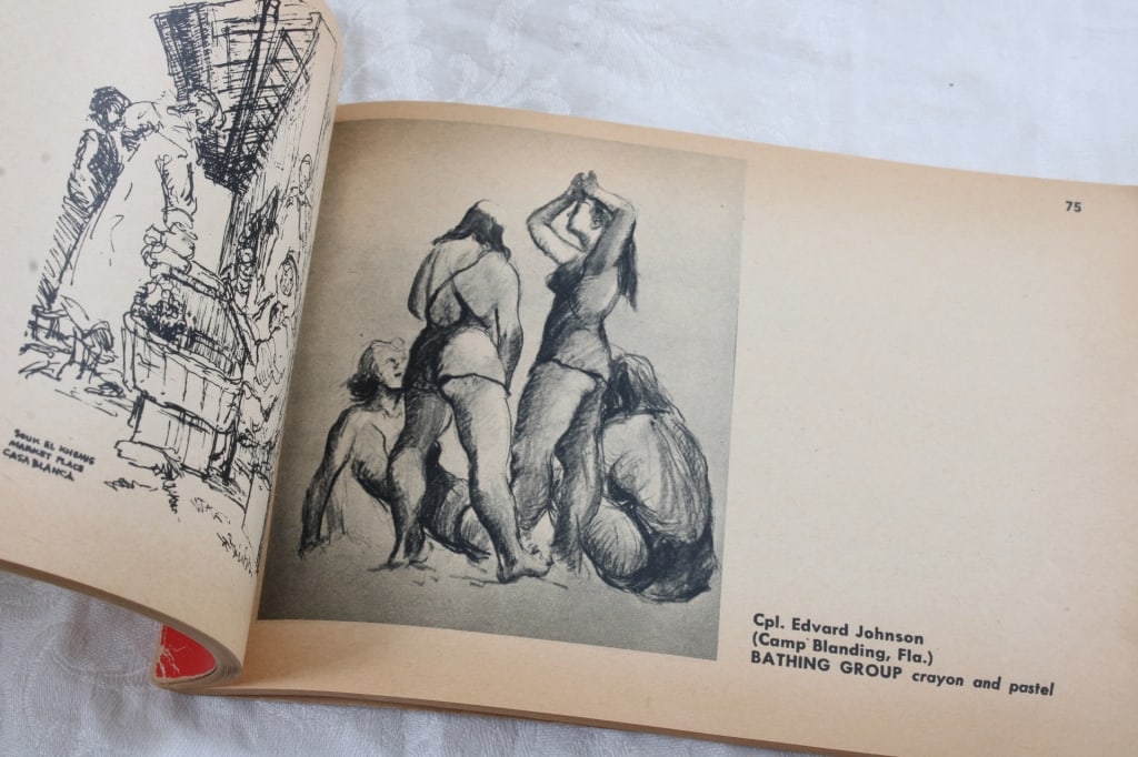 WW2 & Other Booklets Soldier Art Armed Services Ed - 8