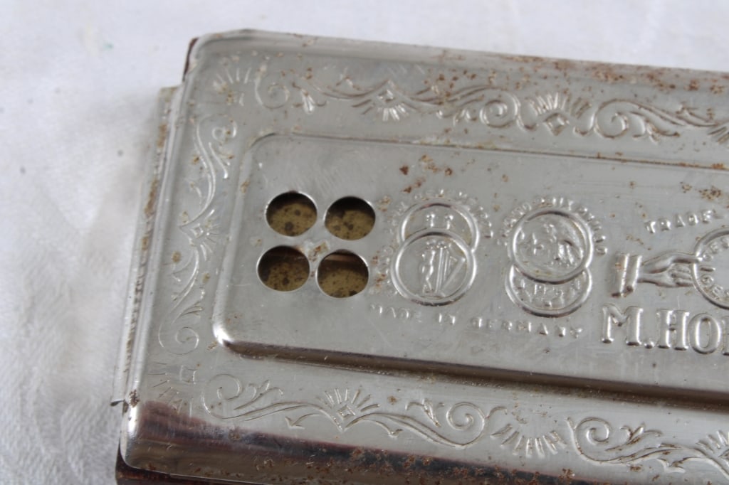 Vintage Echo Harp 2 Sided Harmonica Keys A & D - 4