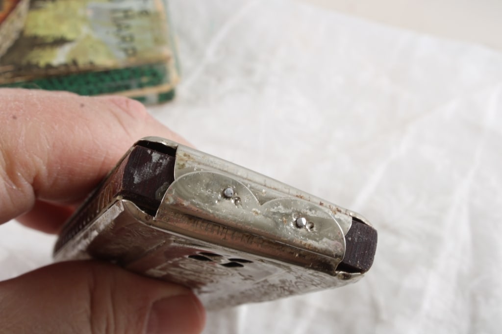 Vintage Echo Harp 2 Sided Harmonica Keys A & D - 9