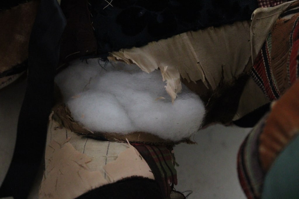 Primitive Crazy Quilt Patchwork Teddy Bear - 10