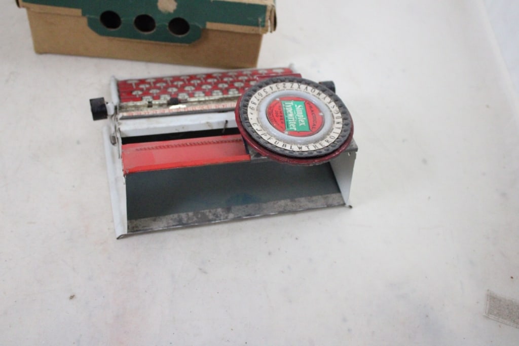 Vintage Simplex Typewriter in Original Box - 7
