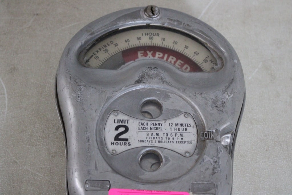 Park-O-Meter Vintage Parking Meter NO KEY - 2