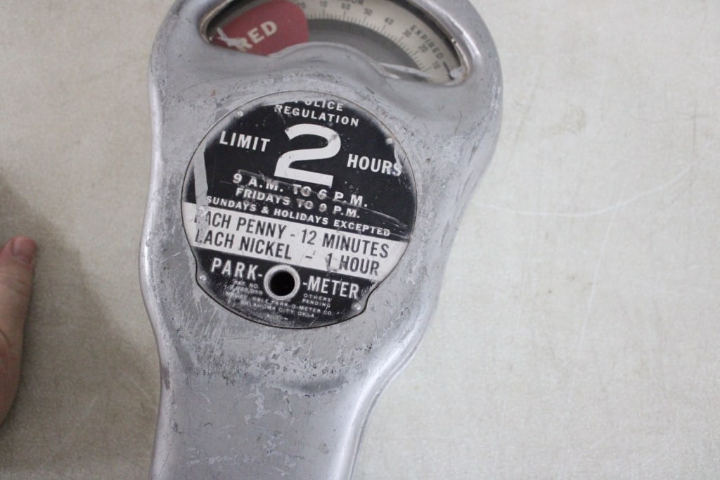Park-O-Meter Vintage Parking Meter NO KEY - 7