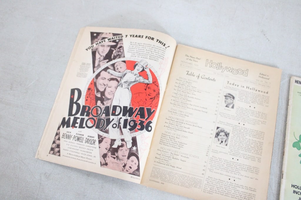 3 Movie Magazines 1930's Hollywood & Liberty - 7