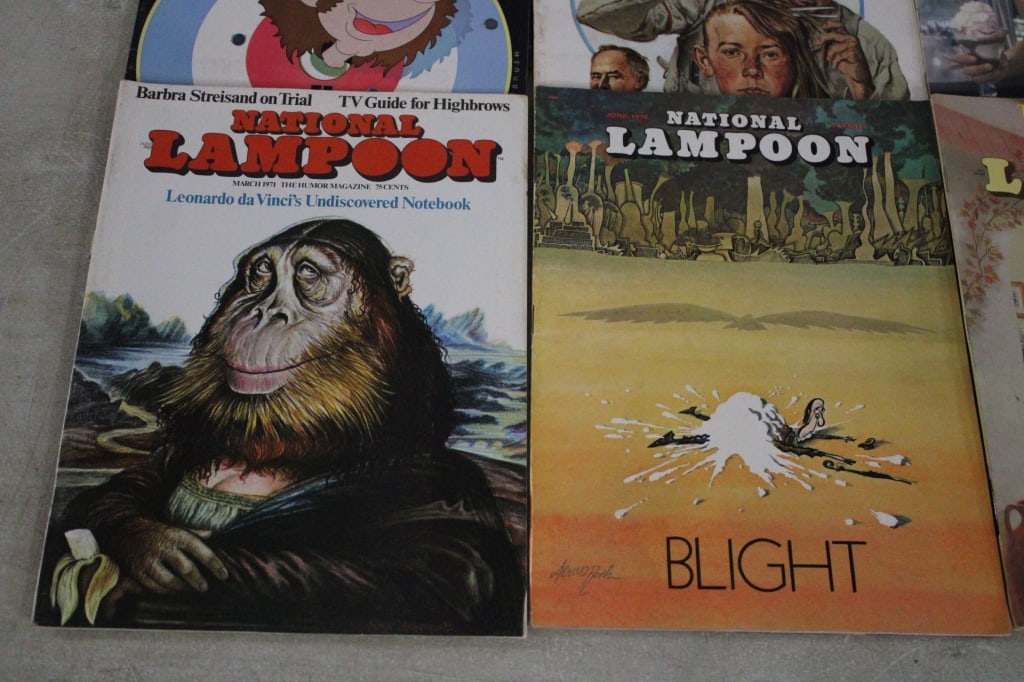16 National Lampoon Magazines 1970's - 2
