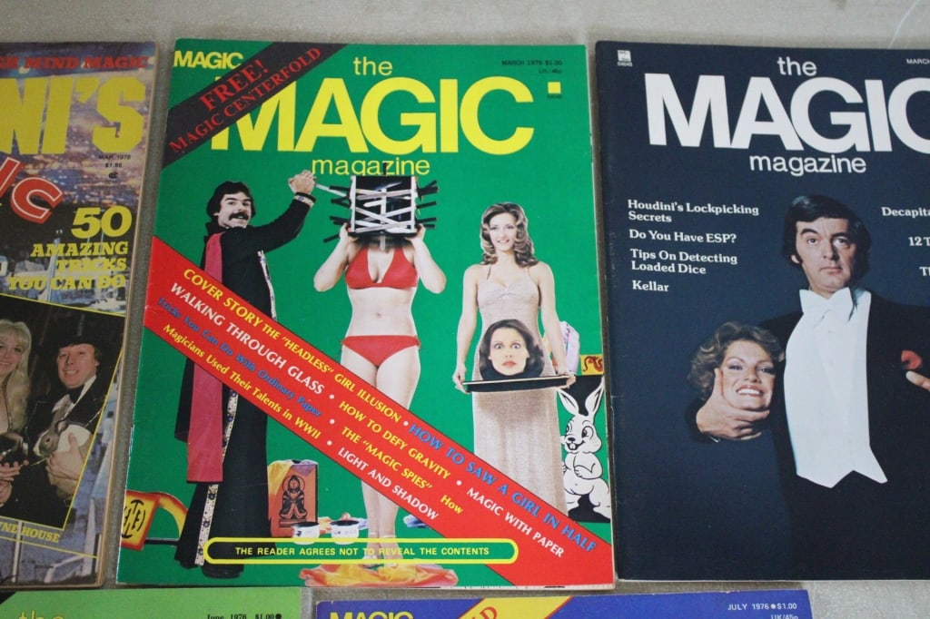 7 Houdini's & The Magic Magazines 1970's - 6