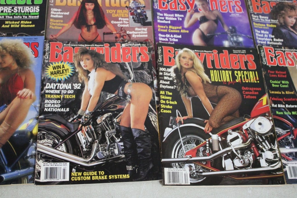 19 Easy Rider & Other Biker Magazines 1980-90's - 7
