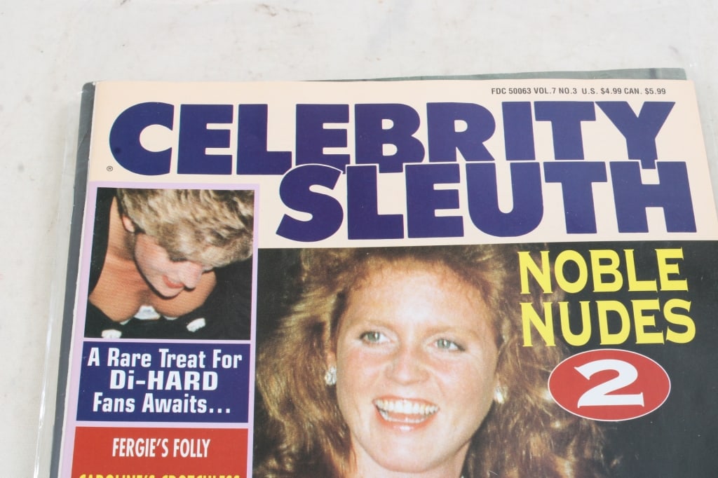 2 Nude Risque Magazines- Genesis, Celebrity Sleuth - 7