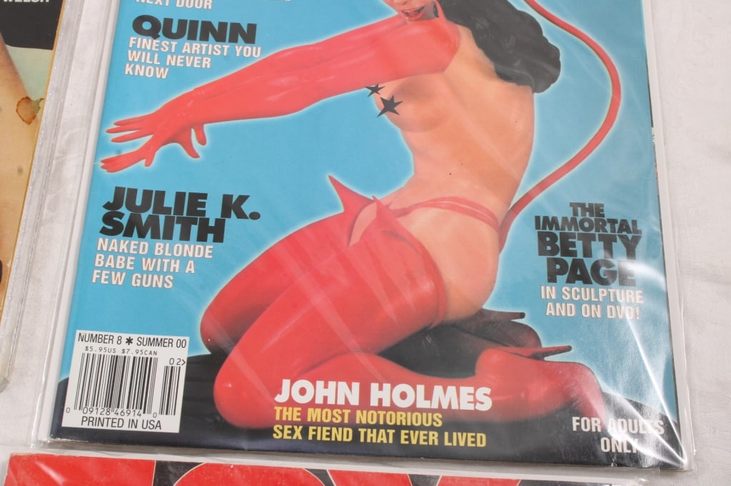4 Adult Nude Risque Magazines- Marilyn Monroe - 7