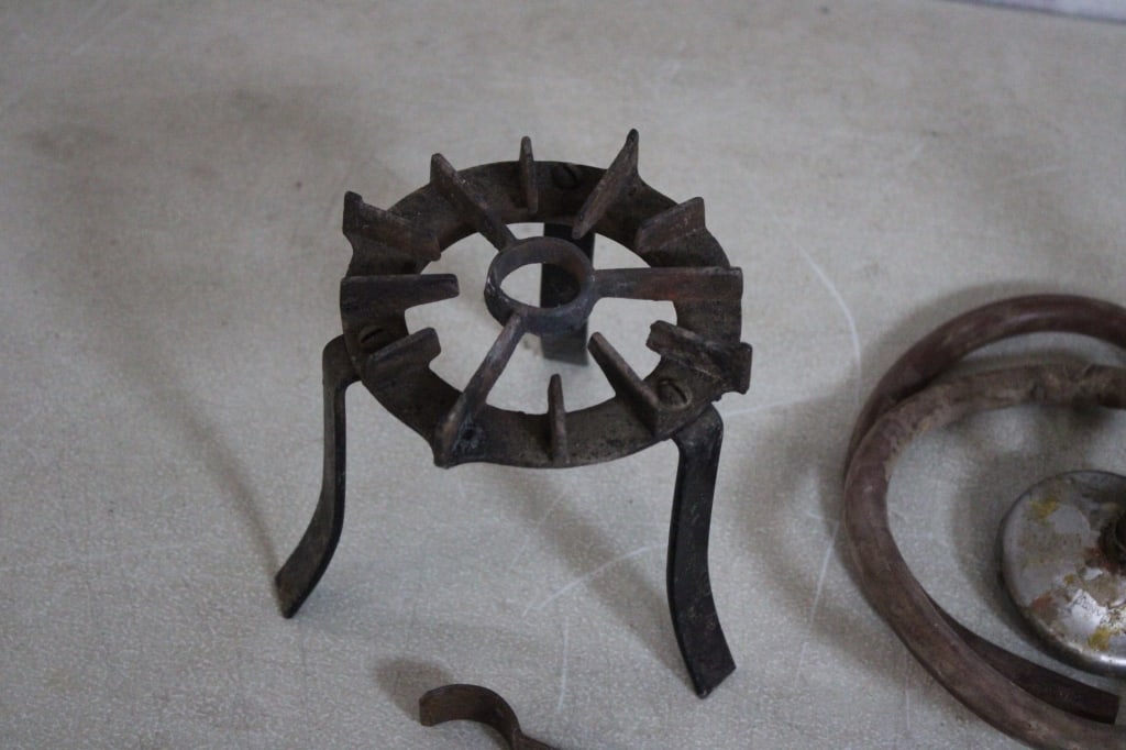 Lantern, Burners & Stand, 1915 Panama Expo Ashtray - 2