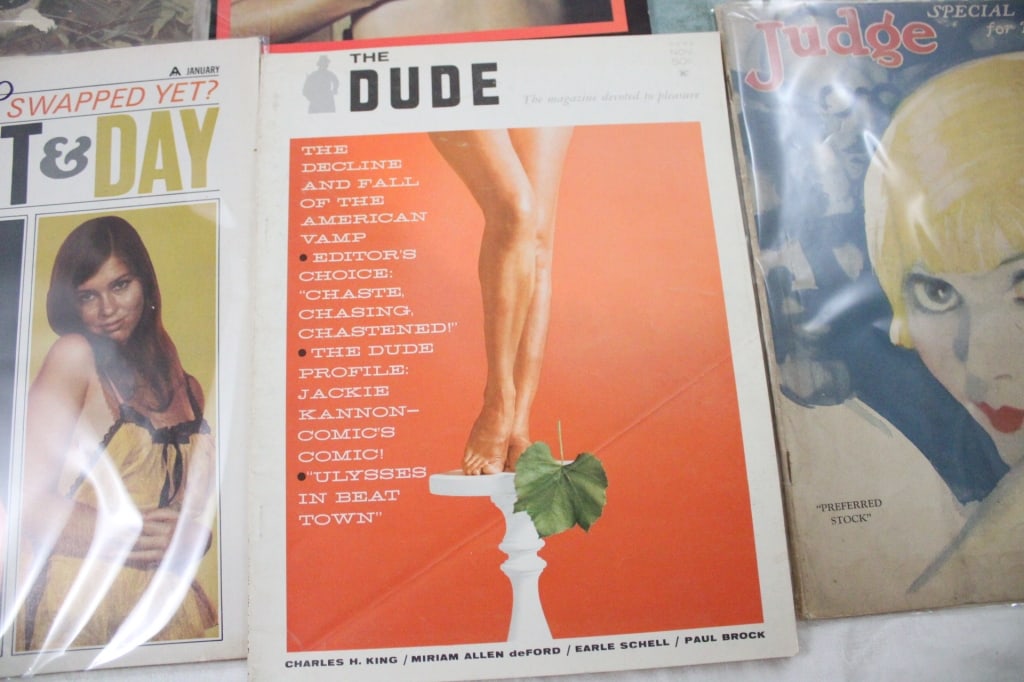 8 Risque Nude Men's Magazines - 3