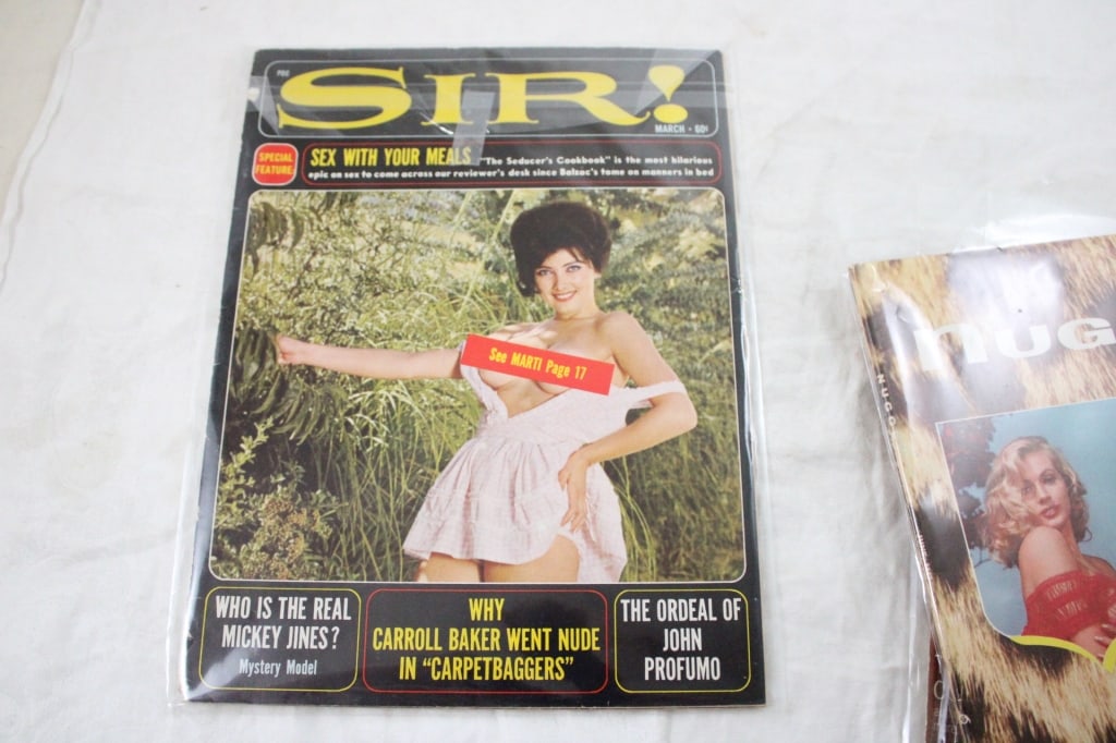 5 Risque Nude Men's Magazines - 16