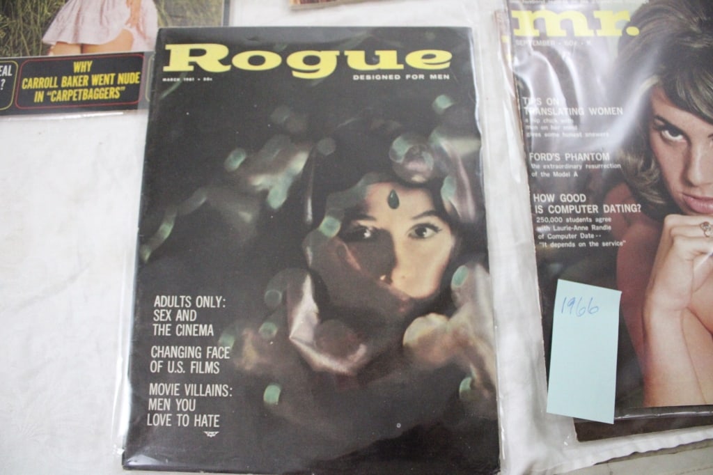 5 Risque Nude Men's Magazines - 9