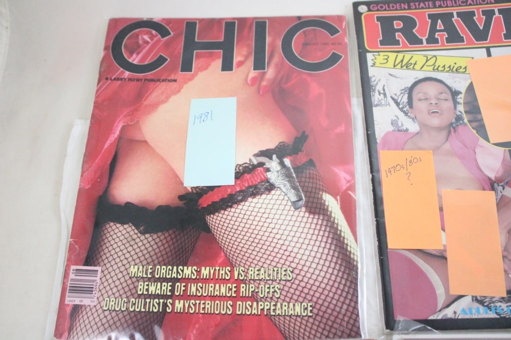 4 Risque Nude Men's Magazines - 8