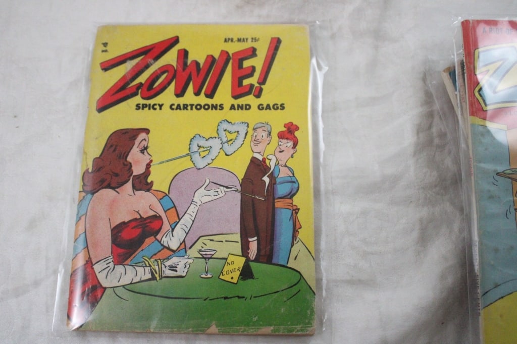 6 Pocket Size Nude Pin Up Magazines 1950's, 70's - 13