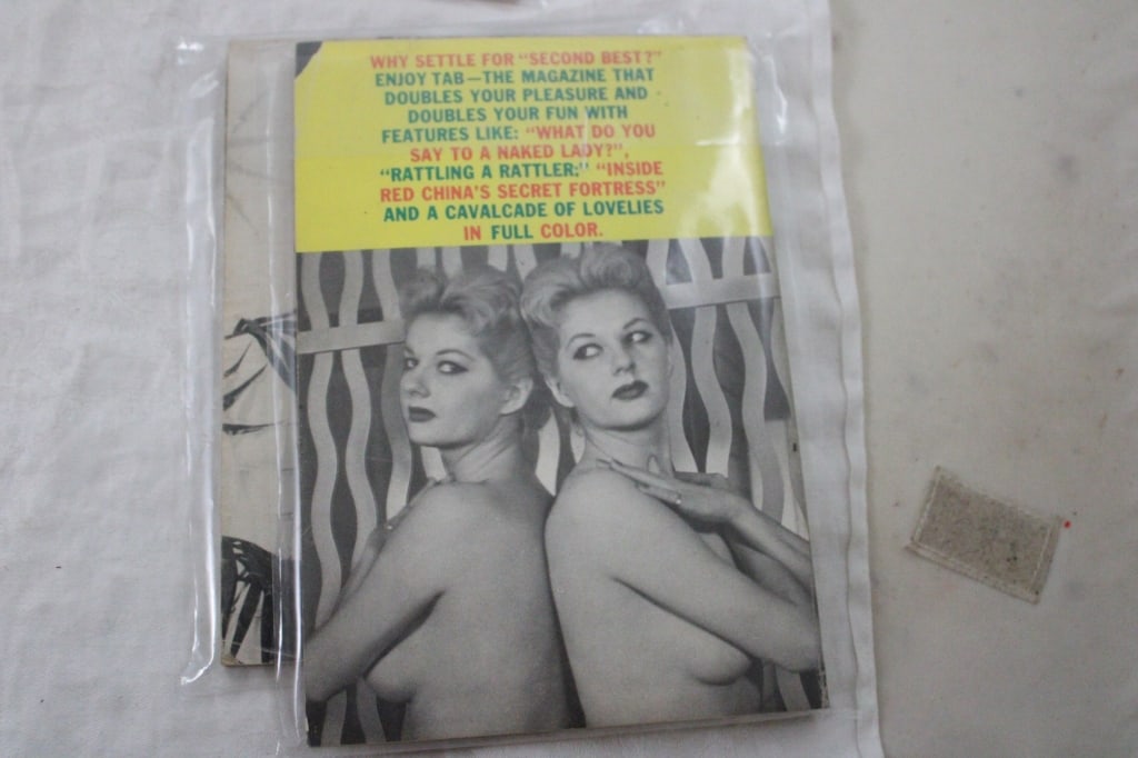 6 Pocket Size Nude Pin Up Magazines 1950's, 70's - 5