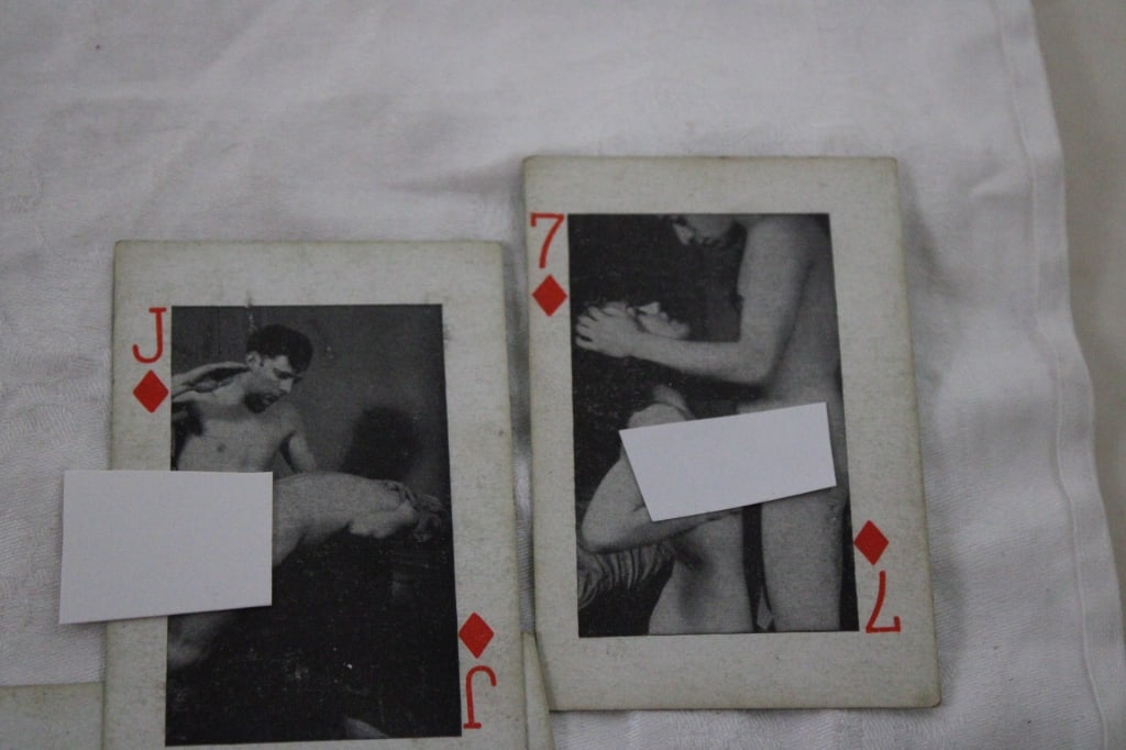 Adult Erotic Playing Cards Vintage incomplete deck - 5