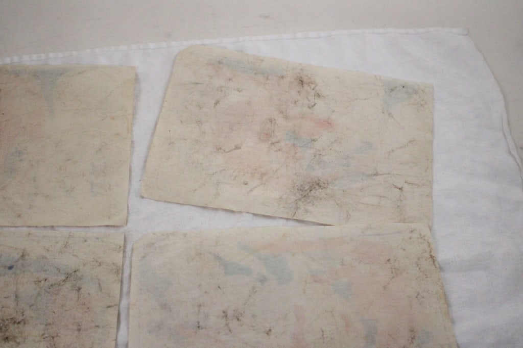 6 Japanese Shunga Erotic Woodblock Prints - 9