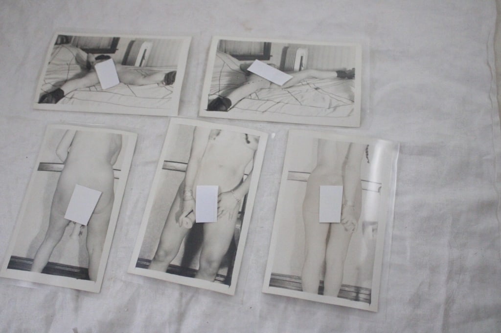 5 Black and White Adult Photo Postcards: 5 Black and White Adult Photo Postcards - Lot Size 6" x 4" x 1". 1 Lb. Photos are part of description (Live Auctioneers on displays a max of 20 photos -check other polatforms for all photos). Please