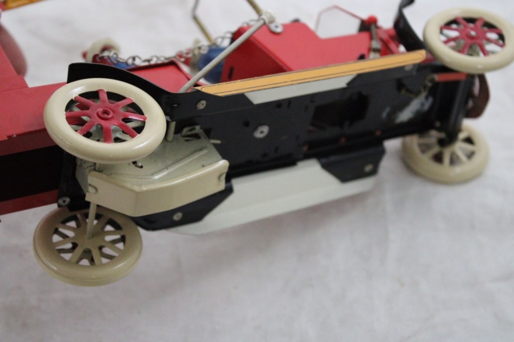 Tucher Walther Lever Action Tin Litho Fire Truck - 14