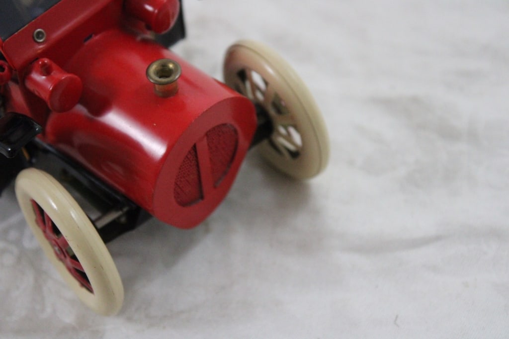 Tucher Walther Lever Action Tin Litho Fire Truck - 8