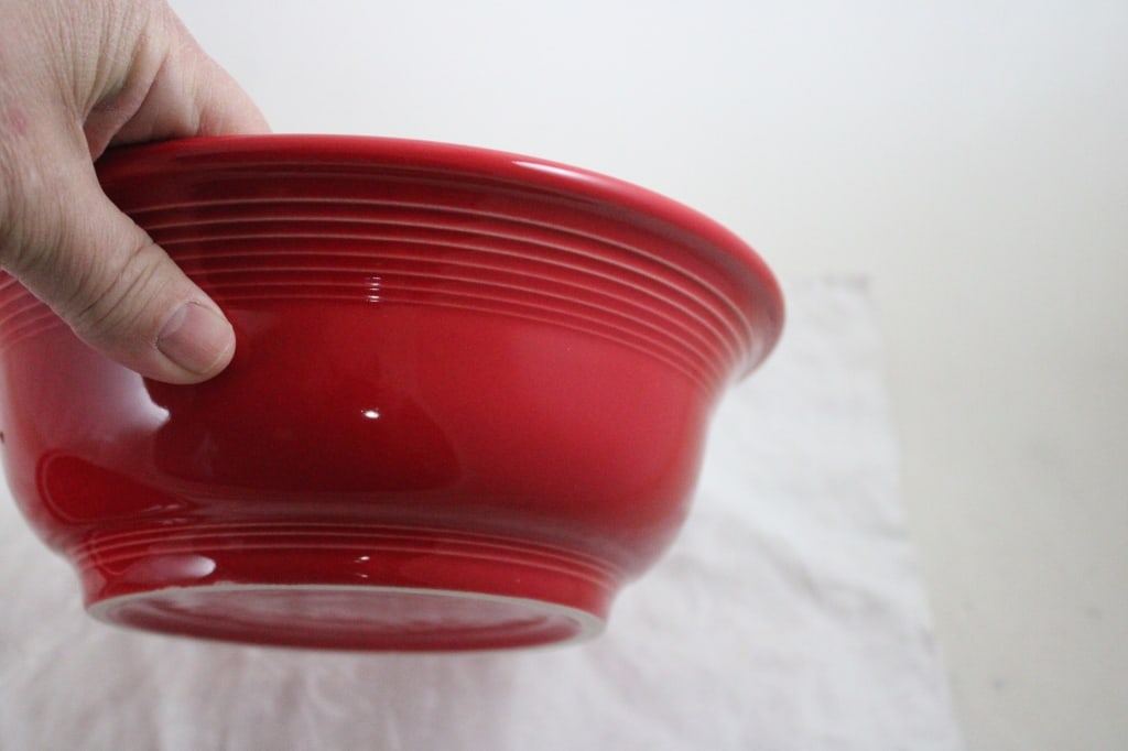 Fiesta HLC USA Scarlet 9.5" Casserole with Lid - 5