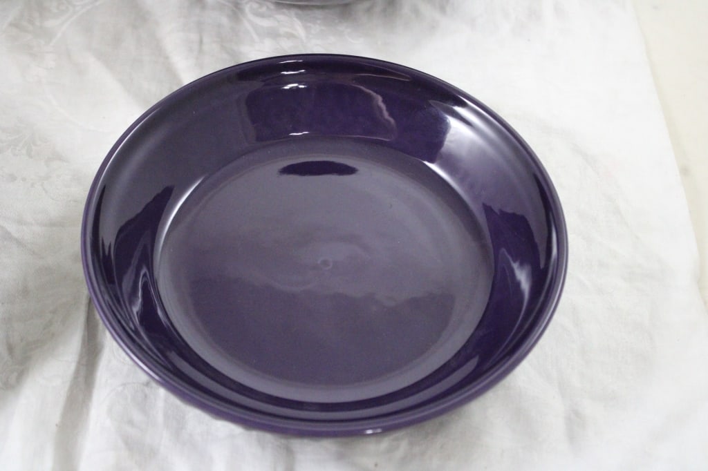 Fiesta HLC Pie Plate, Platter and Serving Bowl - 2