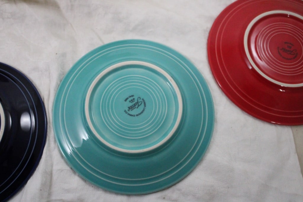 Fiesta HLC Square Casserole, 6 Dessert Plates - 13