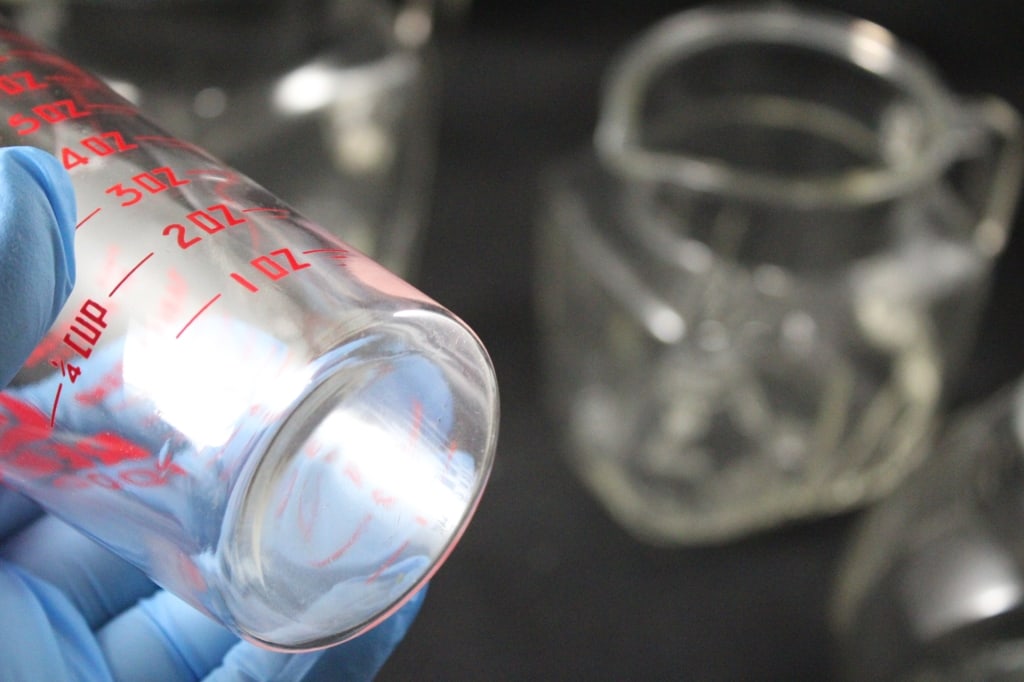 Depression Glass Pitchers, Canister, Hoosier Jar - 14