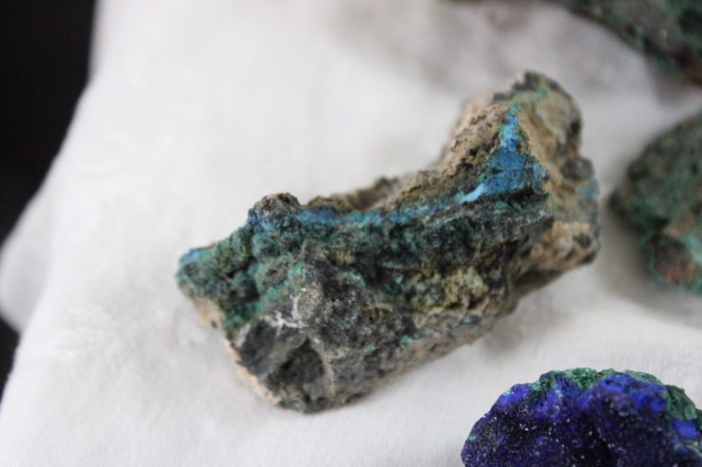 Geological Azurite Malachite & Raw Malachite - 4