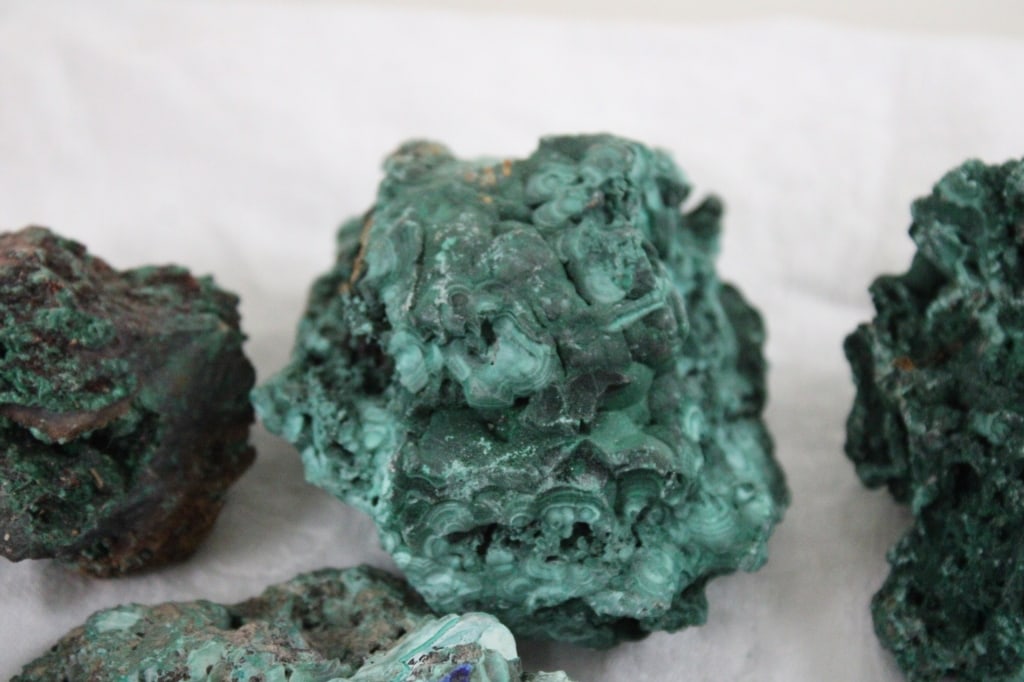 Geological Azurite Malachite & Raw Malachite - 7