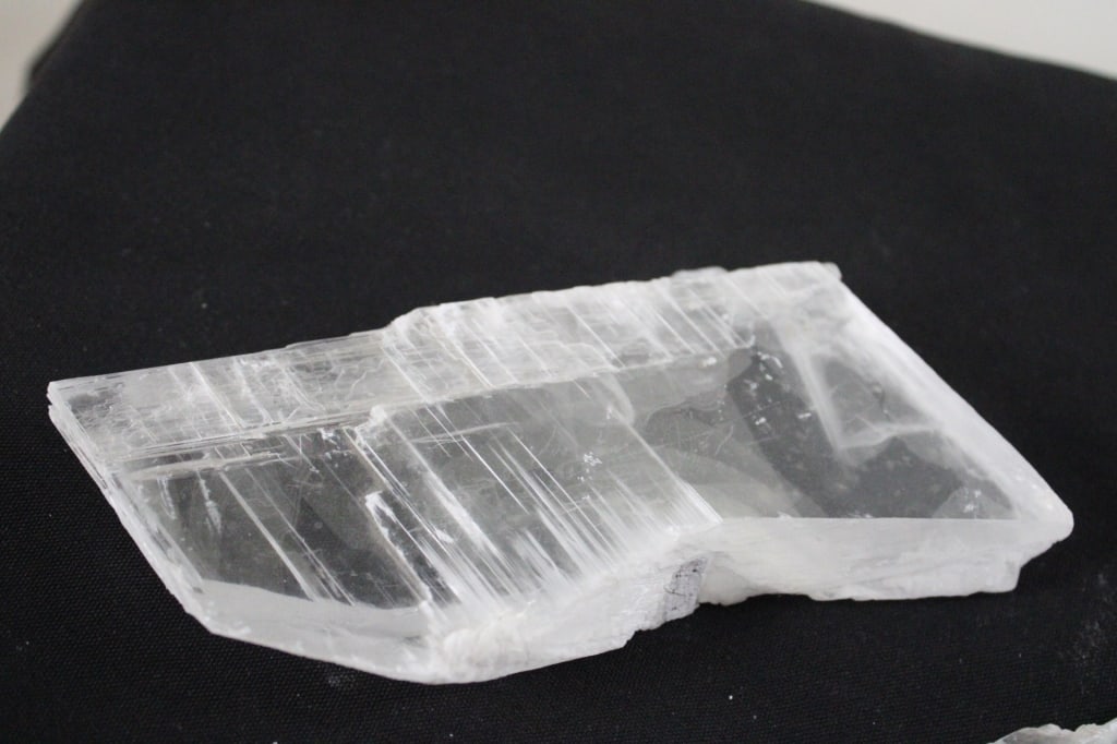 Geological Natural Raw Selenite Crystal Slabs - 5