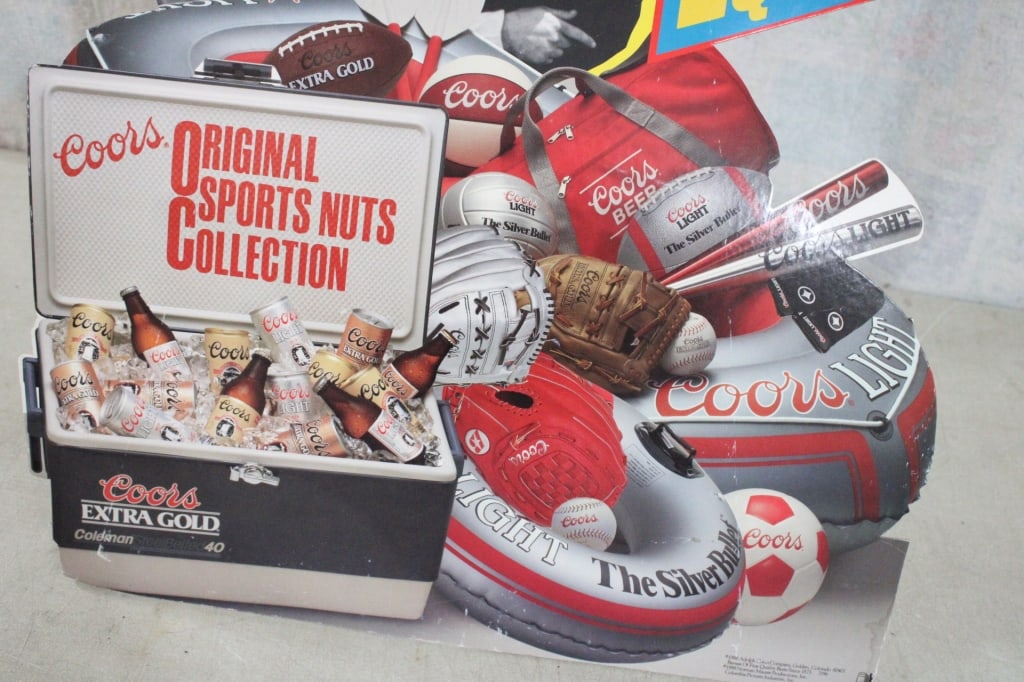 Coors Beer 3 Stooges Standup Ad Store Sign - 5