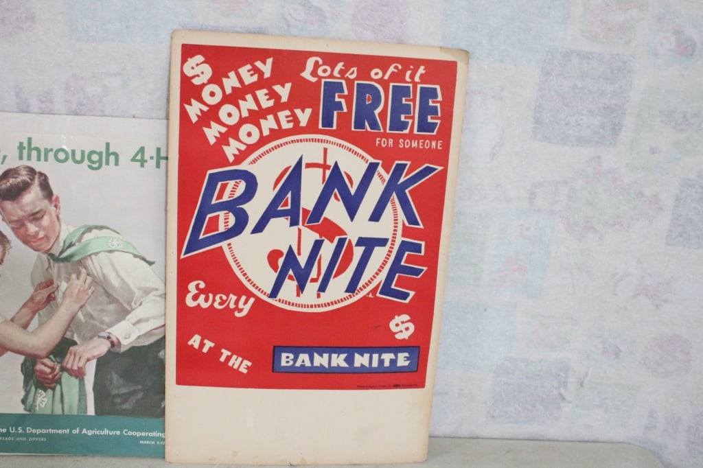 3 Vintage Advertising Signs - 2