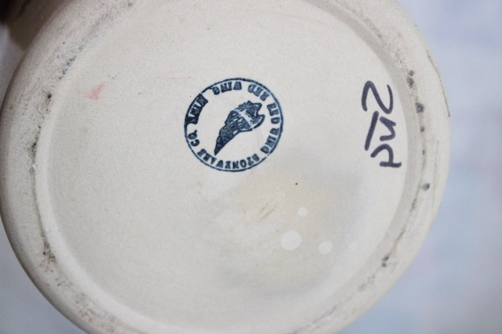 Stoneware Gin Jug, Crock, 2 Kerosene Lamps - 6