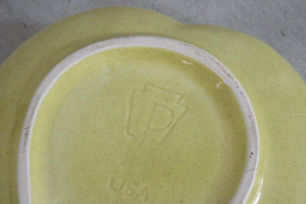 Red Wing Pottery Vase, Console, Pear Pfaltzgraff - 14