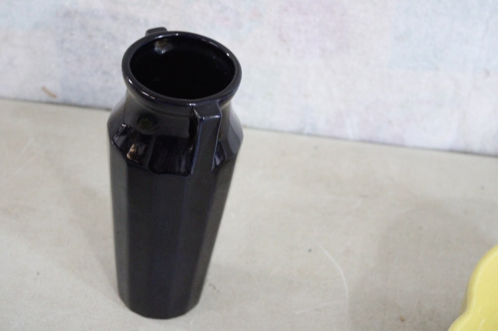 Red Wing Pottery Vase, Console, Pear Pfaltzgraff - 16