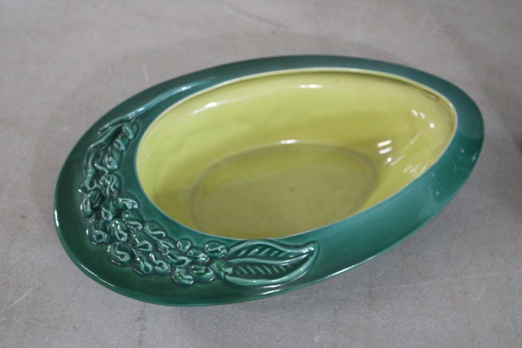 Red Wing Pottery Vase, Console, Pear Pfaltzgraff - 2